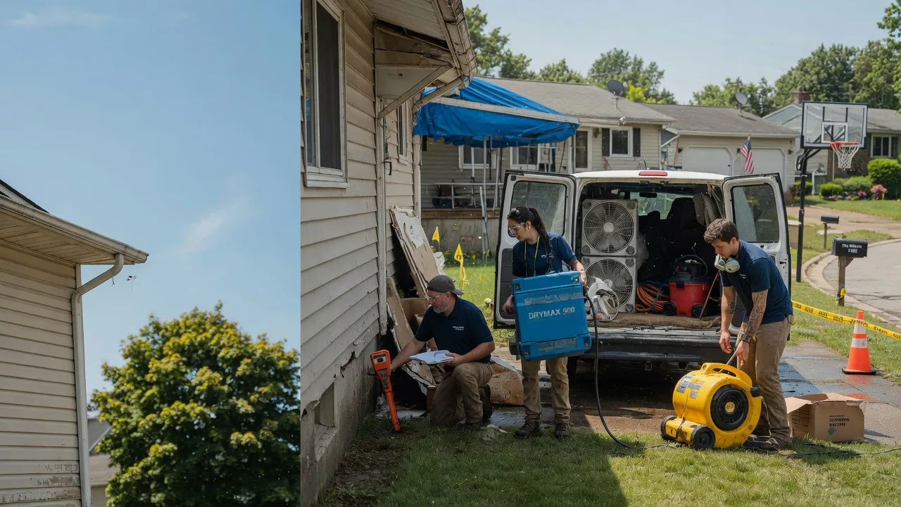Ceiling Leak Cleanup in Atlas, MI near me