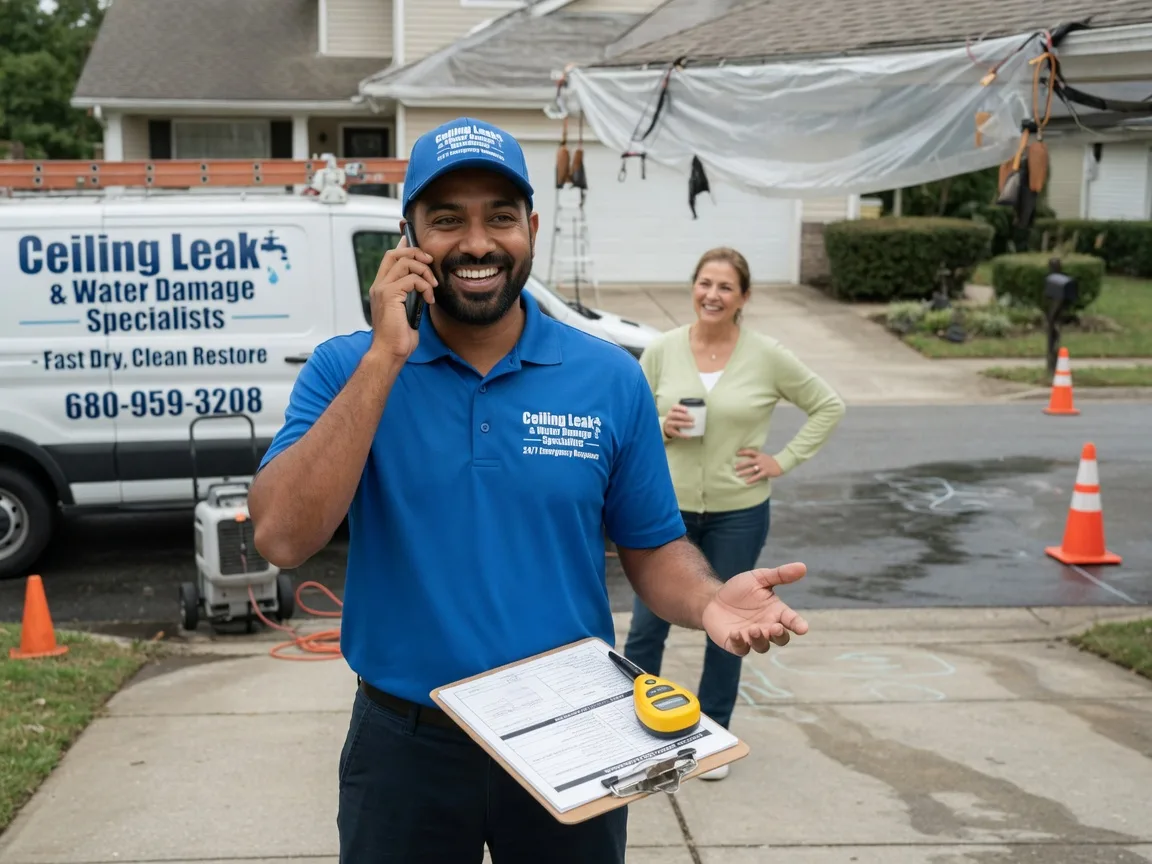Ceiling Leak Cleanup Atlas, MI FAQs
